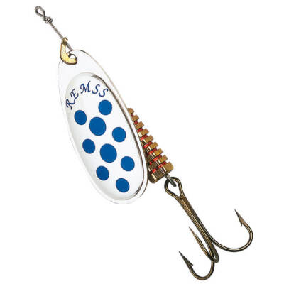 AlbaStar 205 Rems Beyaz Mavi Alabalık Olta Kaşığı - ALBASTAR