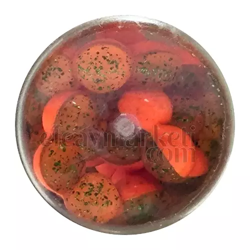 Berkley PowerBait Garlic Eggs Clr Grn Fl Orange 687673 - 3