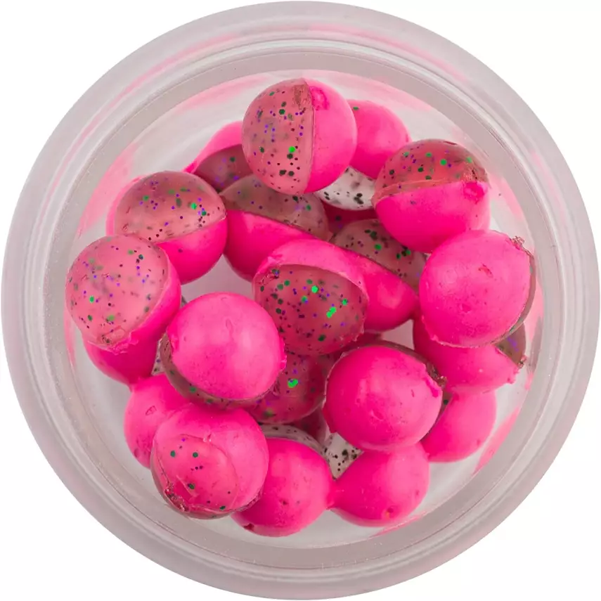 Berkley PowerBait Garlic Eggs Clr Grn Purple Pink 687741 - 3