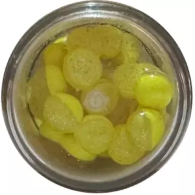 Berkley PowerBait Garlic Eggs Clr Silver Fl Yellow 687789 - 2
