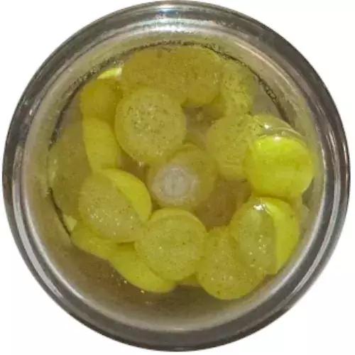 Berkley PowerBait Garlic Eggs Clr Silver Fl Yellow 687789 - 2