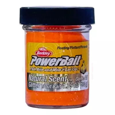 Berkley PowerBait Garlic Fluorescent Orange 634202 - 1
