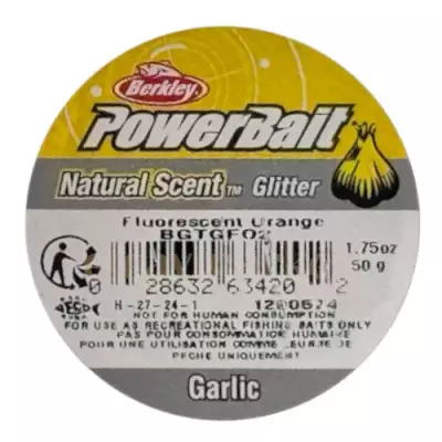 Berkley PowerBait Garlic Fluorescent Orange 634202 - 3