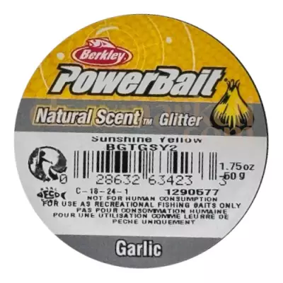 Berkley PowerBait Garlic Shunshine Yellow 634233 - 3