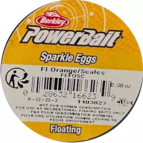 Berkley PowerBait Sparkle Eggs Orange 166239 - 3