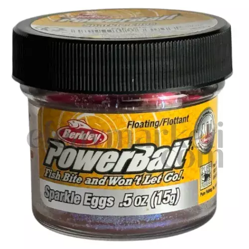 Berkley PowerBait Sparkle Eggs Pink Scales 166246 - 1