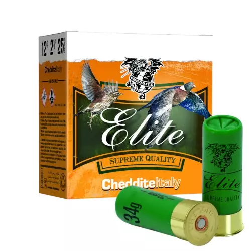 Cheddite Elite 34 G. 12 Cal. Av Fişeği - 1