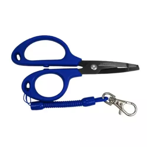 Ecotackle Spiral Kablolu Karabinalı Balıkçı Makası EF25291 - 1