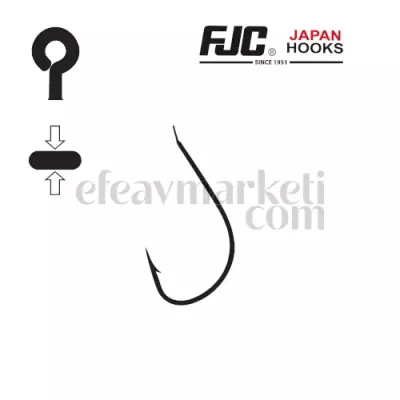 FJC 2328 Keiryu Black Nikel Olta İğnesi - 2