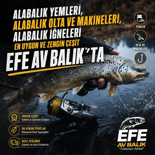 Alabalık Avı Ekipmanları