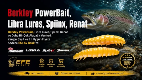 Spiinx, Libra, Renat Larva ve Silikon yemler
