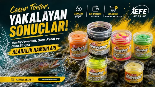 Berkley, Renat, Seagame, Effe Alabalık hamurları