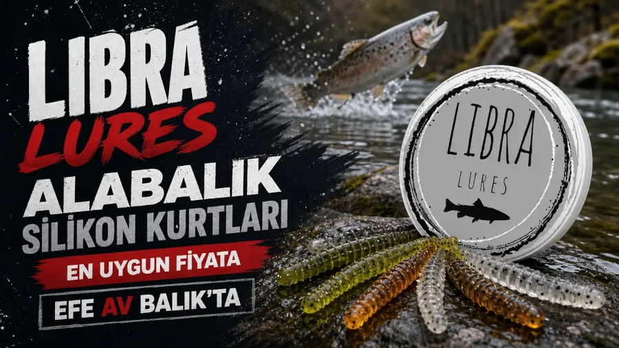 Libra Lures Larva Alabalık Yemleri