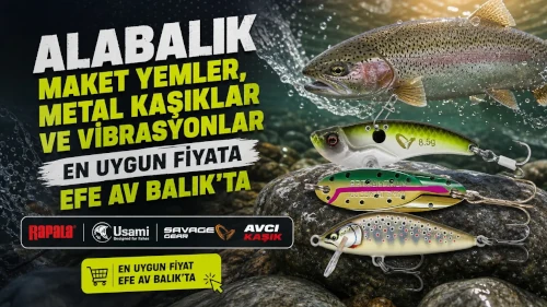 Savagear, Rapala, Usami, Condor maket yemler, vibrasyon