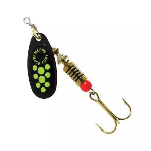 Mepps Black Fury Siyah Yeşil Spin Olta Kaşığı