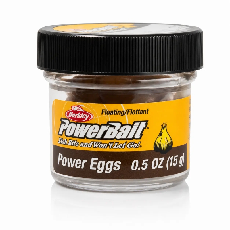 Berkley PowerBait Garlic Scent Clear Gold Natural 687734