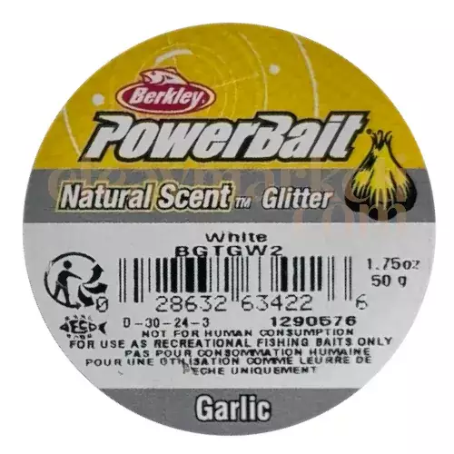 Berkley PowerBait Natural Scent White Garlic 634226