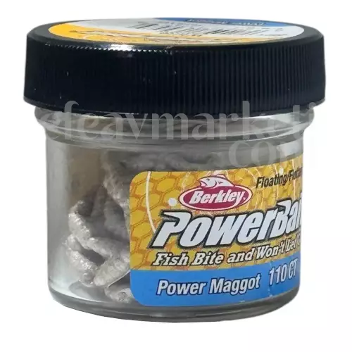 Berkley PowerBait Power Maggot White 139479