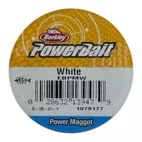 Berkley PowerBait Power Maggot White 139479