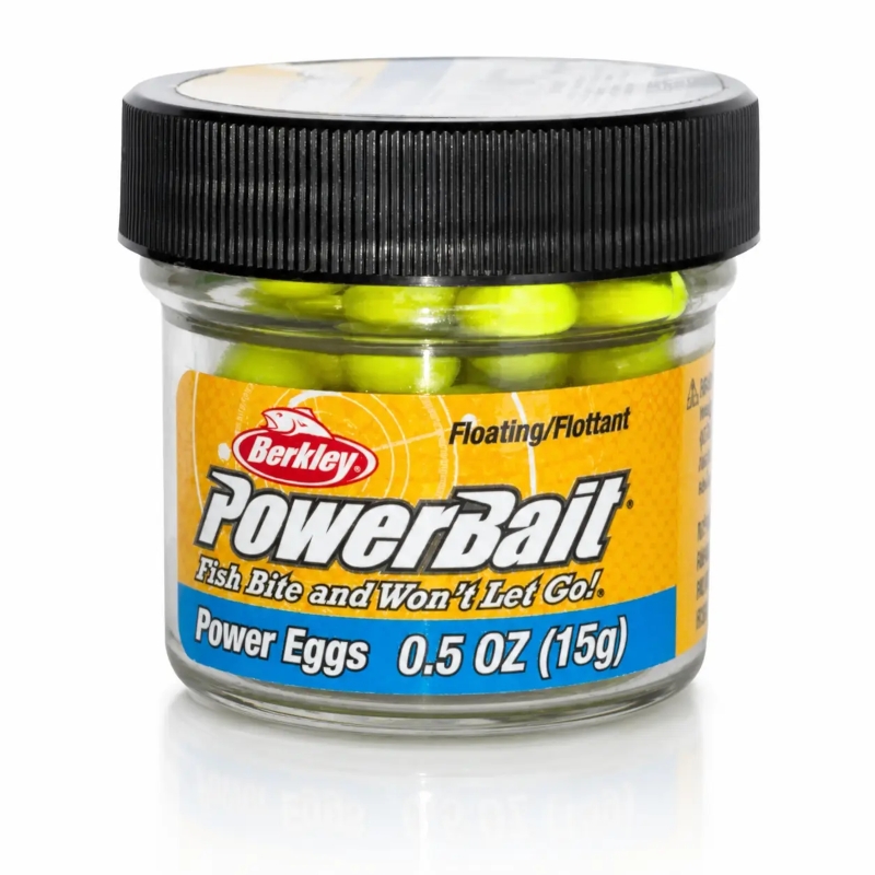 Berkley PowerBait Magnum Floating Chartreuse Power Eggs 038130