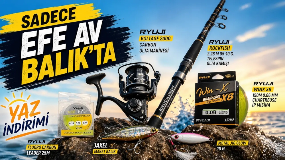 Ryuji Voltage 2000 + Ryuji RockFish 2.28 M LRF