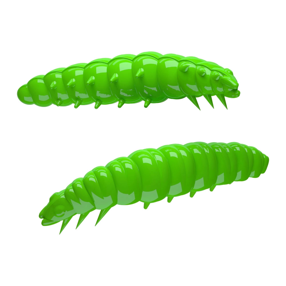 Libra Lures Larva 35 mm Peynirli Alabalık Yemi 011 Hot Green