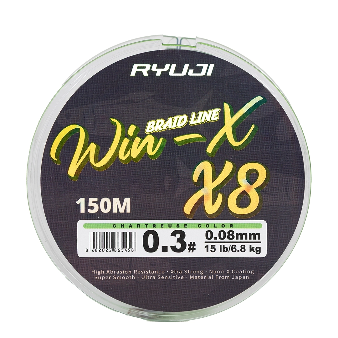 Ryuji Winx X8 150 M. Chartreuse İp Misina