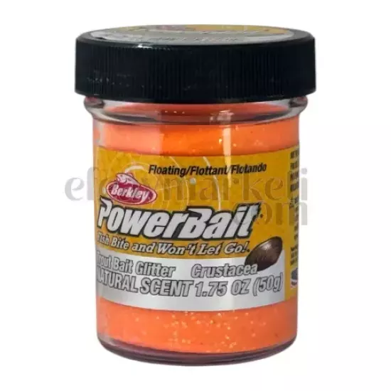 Berkley PowerBait Natural Scent Fluorescent Orange Crustacea 533819