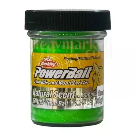 Berkley PowerBait Natural Scent Spring Green Banana Boost 343524