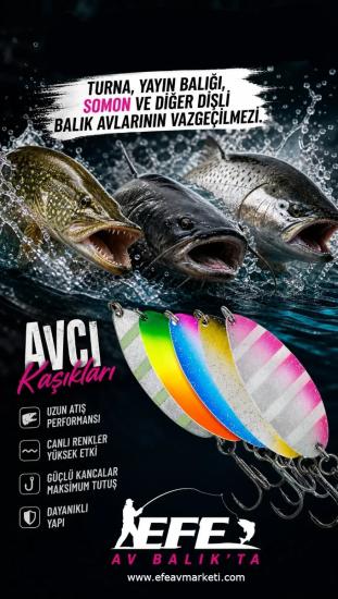 Avcı Kaşık Yem 21 G. Metal Kaşık Yem OV-22