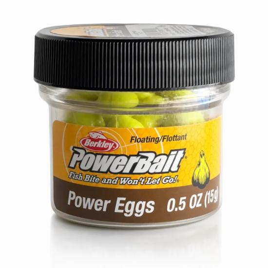 Berkley PowerBait Garlic Scent Chartreuse Power Eggs 549902