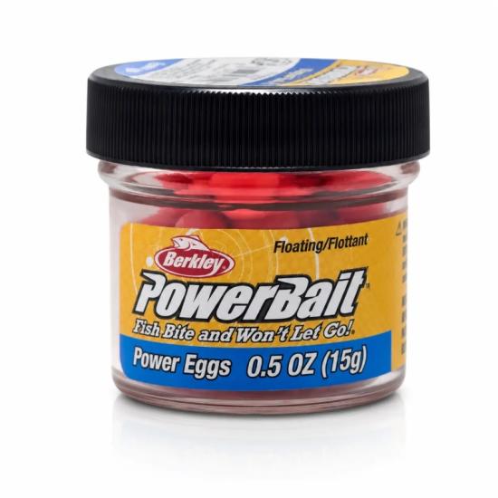 Berkley PowerBait Magnum Floating Fl Orange Power Eggs 030325