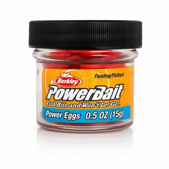 Berkley PowerBait Magnum Floating Salmon Egg Red Power Eggs 246467