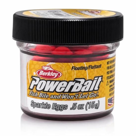 Berkley PowerBait Sparkle Eggs Fl Orange Scales Floating 166239