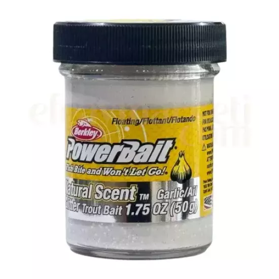 Berkley PowerBait Natural Scent White Garlic 634226