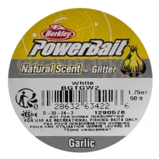 Berkley PowerBait Natural Scent White Garlic 634226