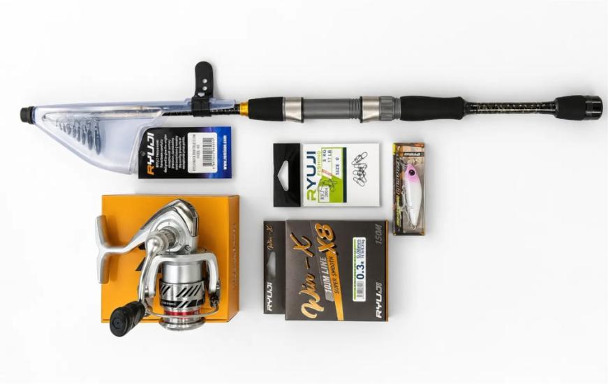 Daiwa CrossFire LT 2000 + Ryuji Rock Fish LRF Takımı