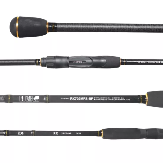 Daiwa Rx Lure Game 702 L 2.13 M. 5-14 G. Olta Kamışı