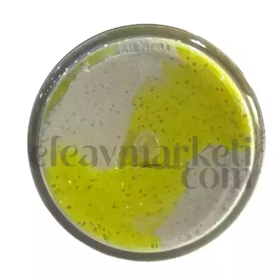 Berkley PowerBait Glow Sehine Yellow White Trout Dough 167717