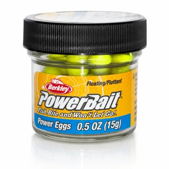 Berkley PowerBait Magnum Floating Chartreuse Power Eggs 038130
