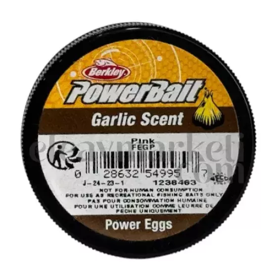 Berkley PowerBait Garlic Scent Pink Power Eggs 549957