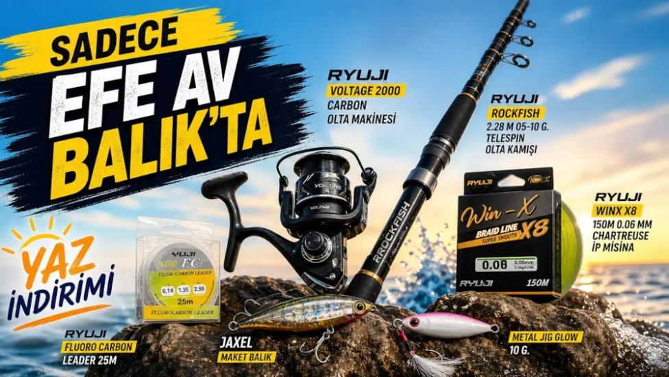 Ryuji Voltage 2000 + Ryuji RockFish 2.28 M LRF
