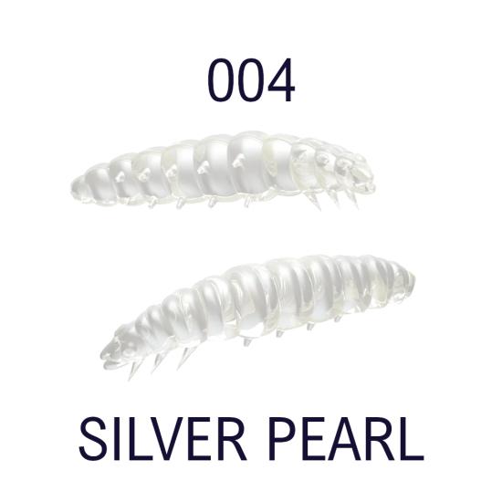 Libra Lures Larva 35 mm Peynirli Alabalık Yemi 004 Pearl Silver