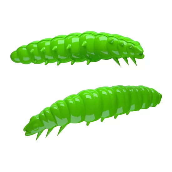 Libra Lures Larva 35 mm Peynirli Alabalık Yemi 011 Hot Green