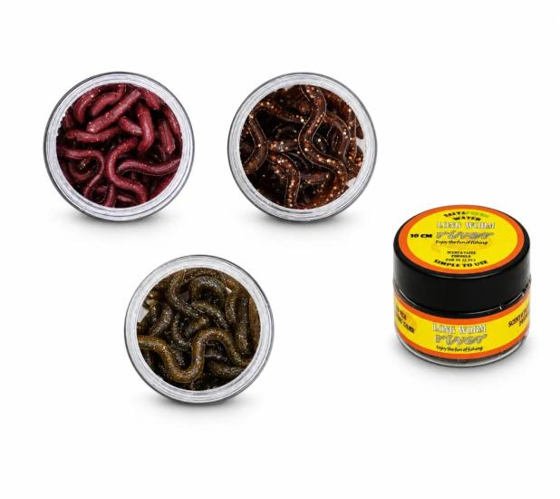 Long Worm Bloodey Silikon Solucan 10 Cm 12p