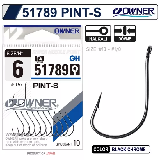 OWNER 51789 PINT-S Olta İğnesi