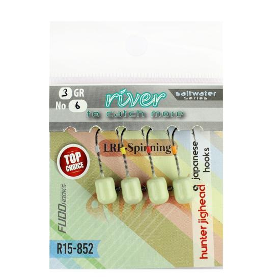 River Hunter Jig Head Glow