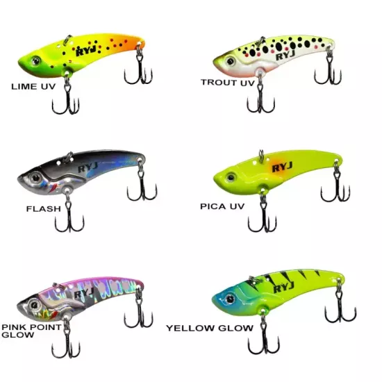 Ryuji Mirror Vib 9 gr 45 mm Metal Vibrasyon Yem