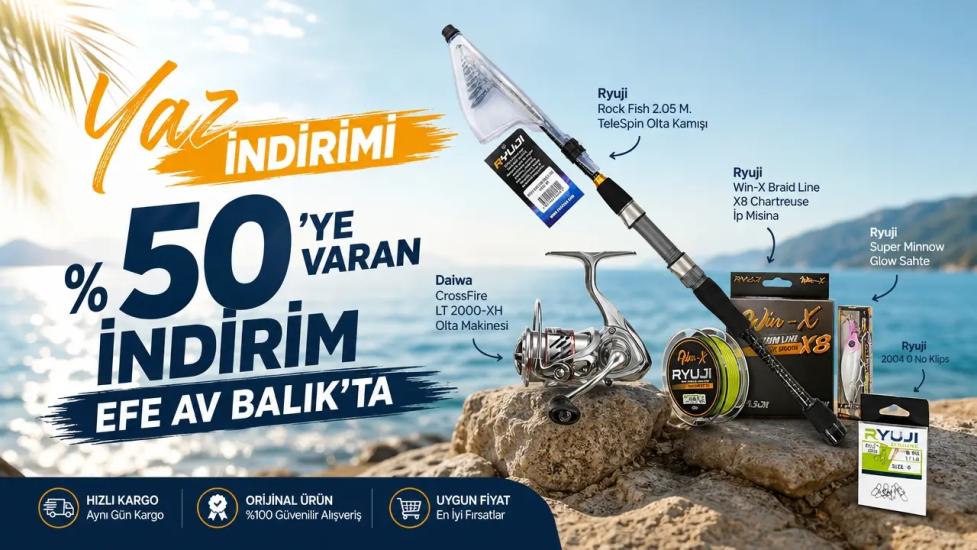 Daiwa CrossFire LT 2000 + Ryuji Rock Fish LRF Takımı