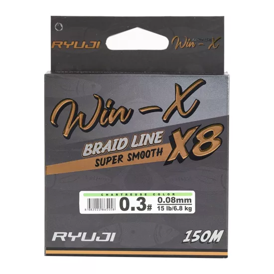 Ryuji Winx X8 150 M. Chartreuse İp Misina